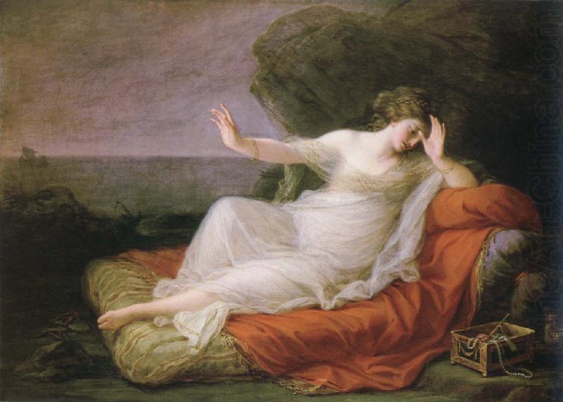 ariadne abandoned by theseus on naxos, Angelica Kauffmann